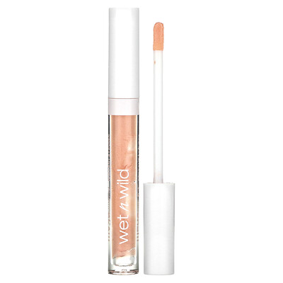 

Wet n Wild MegaSlicks Lip Gloss Pink Champagne Please 0.07 oz