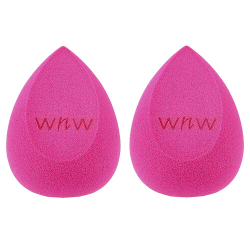 wet n wild, Double Tap, Makeup Sponge, Pink, 2 Pack