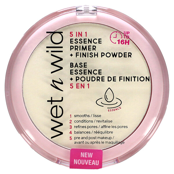 wet n wild 5 In 1 Essence Primer + Finish Powder, 0.26 oz (7.5 g)