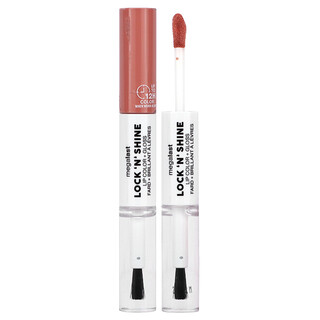 wet n wild, Megalast，Lock 'N' Shine，唇色 + 唇彩，1115492 赤裸幻影，0.26 液量盎司（8 毫升）
