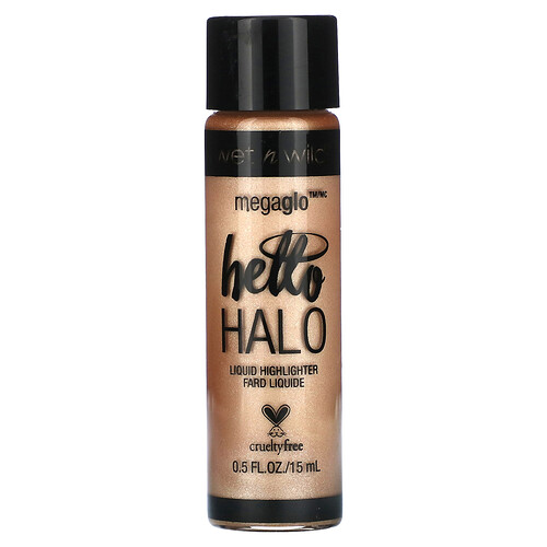 wet n wild MegaGlo Hello Halo Liquid Highlighter 306B Guilded Glow 05 fl oz 15 ml wet n wild MegaGlo Hello Halo Liquid Highlighter 306B Guilded Glow 05 fl oz 15 ml