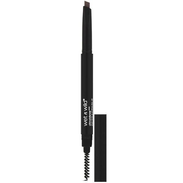 Wet n Wild‏, Ultimate Brow עפרון גבות נשלף, חום בינוני, 0.2 גרם (0.007 אונקיות)