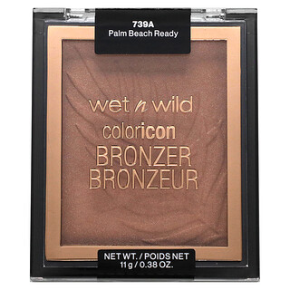 wet n wild, Color Icon 铜色化妆品，739A 棕榈滩暖金，0.38 盎司（11 克）