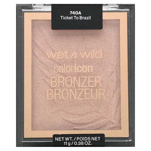 wet n wild, ColorIcon, Bronzer, 740A Ticket to Brasilien, 11 g (0,38 oz.)