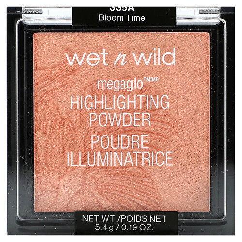 wet n wild, MegaGlo Highlighting Powder, Highlighting-Pulver, 335A Blütezeit, 5,4 g (0,19 oz.)