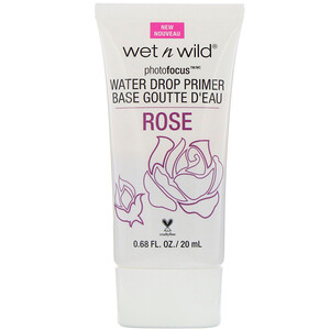 Отзывы о Wet n Wild, PhotoFocus, Water Drop Primer, Rose, 0.68 fl oz (20 ml)