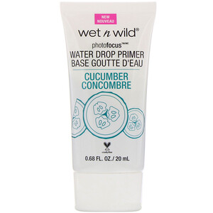 Отзывы о Wet n Wild, PhotoFocus, Water Drop Primer, Cucumber, 0.68 fl oz (20 ml)