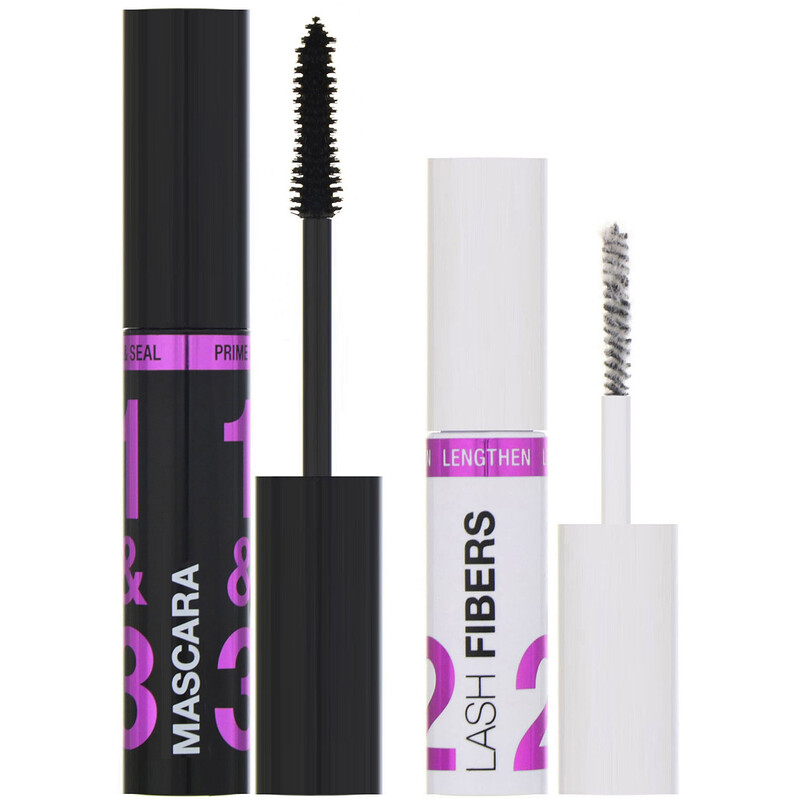 Wet n Wild, LashOMatic Mascara + Fiber Extension Kit, Very Black, 11