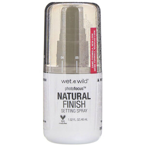 Отзывы о Wet n Wild, PhotoFocus Natural Finish Setting Spray, Seal the Deal, 1.52 fl oz (45 ml)