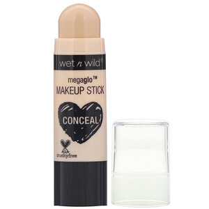 Отзывы о Wet n Wild, MegaGlo Makeup Stick, Conceal, Follow Your Bisque, 0.21 oz (6 g)