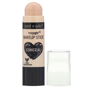 Отзывы о Wet n Wild, MegaGlo Makeup Stick, Conceal, Nude For Thought, 0.21 oz (6 g)