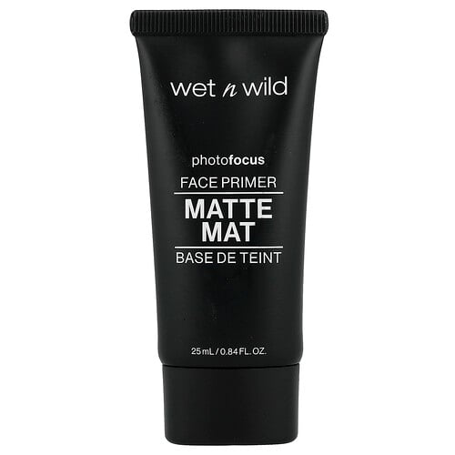 Wet N Wild PhotoFocus, Matte Face Primer, 850 Partners in Prime, 0.84 fl oz (25 ml)