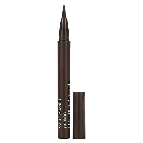 wet n wild, ProLine Filzstift-Eyeliner, Dunkelbraun, 0,5 g