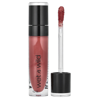wet n wild, MegaLast®, Liquid Catsuit, Matte Lipstick, 925B Give Me Mocha, 0.21 oz (6 g)