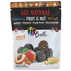 Nature's Wild Organic, All Natural, Snacking Fruit & Nut Bites, Fit Balls, Apricots + Almonds + Poppy Seeds + Mandarin Zest, 5.1 oz (144 g)