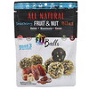 Nature's Wild Organic, All Natural, Snacking Fruit & Nut Bites, Fit Balls, Dates + Hazelnuts + Cacao, 5.1 oz (144 g)