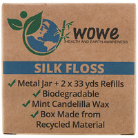 Silk Floss, Metal Jar + 2 Refills - изображение