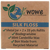 Silk Floss, Metal Jar +  2 Refills
