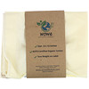 Wowe, Certified Organic Cotton Muslin Bag, 1 Bag, 8 in x 12 in