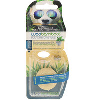 Eco-Awesome Floss, Biodegradable Silk, Natural Mint, 37 m - изображение
