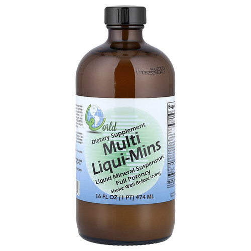 World Organic, Multi Liqui-Mins, Multi-Liqui-Mins, 474 ml (16 fl. oz.)
