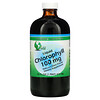 World Organic‏, الكلوروفيل السائل، 100 ملجم، 16 أوقية سائلة (474 مل)