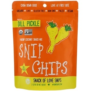 Седжойа фудс, Snip Chips, Dill Pickle, 2 oz (56 g) отзывы
