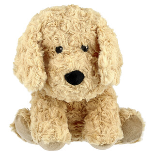 Warmies, Peluche suave con peso, Golden Dog, 1 peluche
