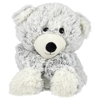 Warmies, Peluches suaves con peso, Oso, Gris, 1 peluche