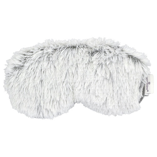 Warmies, Microwavable Eye Mask, Marshmallow Grey, Relaxing Lavender, 1 Mask