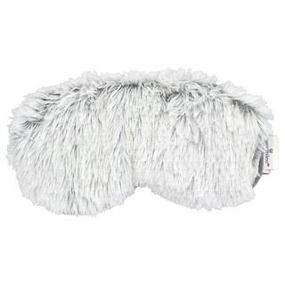 Warmies, Antifaz para microondas, Gris malvavisco, Lavanda relajante, 1 antifaz