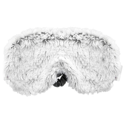 Warmies, Microwavable Eye Mask, Marshmallow Grey, French Lavender, 1 Mask