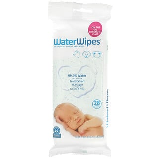 WaterWipes, Baby Wipes, 28 Wipes