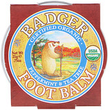 Badger Company, Бальзам для ног с экстрактами перечной мяты и чайного дерева, .75 унций (21 г) отзывы