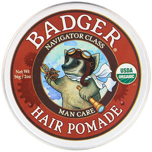 Отзывы о Бадгер компания, Organic, Hair Pomade, Navigator Class, 2 oz (56 g)
