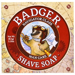 Купить Badger Company, Мыло для бритья, категория — мореплаватель, для мужчин, 3,15 унций (89,3 гр)  на IHerb