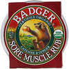 Badger Company, Organic, Sore Muscle Rub, Cayenne & Ginger, 2 oz (56 g)