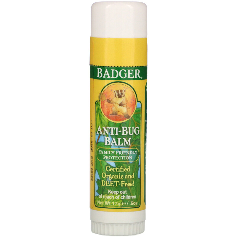 Badger Company, Anti-Bug Balm, .60 oz (17 g) - iHerb