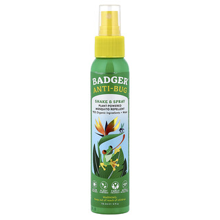 Badger, Anti-Bug Shake & Spray, 4 fl oz (118.3 ml)