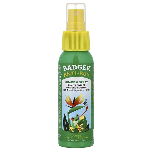 Badger Anti-Bug Shake & Spray 2 7 oz (79 8 ml)