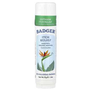 Badger, Melegakan Gatal Luaran, 0.6 oz (17 g)
