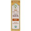 Badger Company, ホホバ・ハーバル・ヘアー・オイル、ローズマリー &ティーツリー、2 fl oz (59.1 ml)