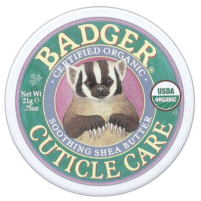 Photos - Manicure Cosmetics Badger , Cuticle Care, Shea Butter, 0.75 oz  WSB-33170 (21 g)