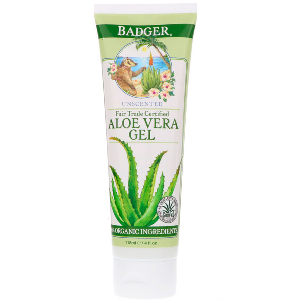 Badger Company, Aloe-Vera-Gel, Parfümfrei, 118 ml