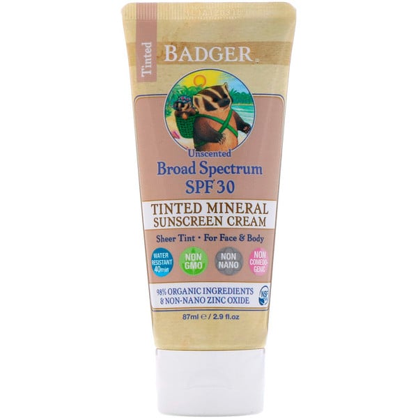 badger tinted face sunscreen