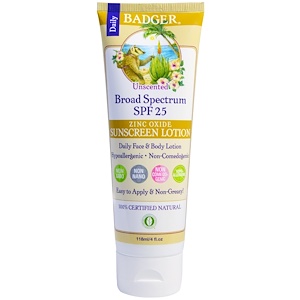 badger sunscreen lotion review