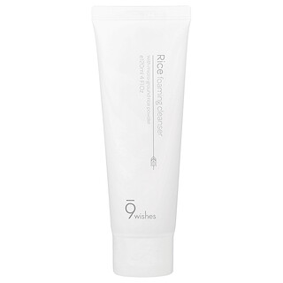 9Wishes, Rice Foaming Cleanser, 4 fl oz (120 ml)