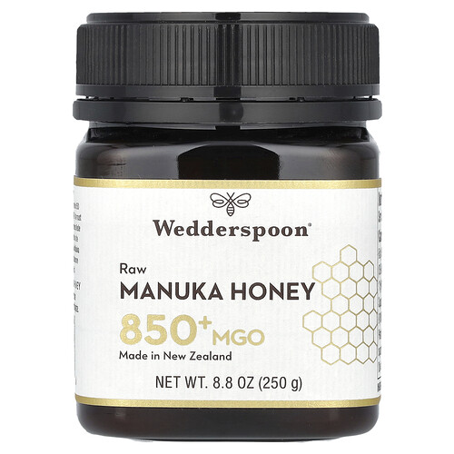 Wedderspoon Raw Manuka Honey, MGO 850+, 8.8 oz (250 g)