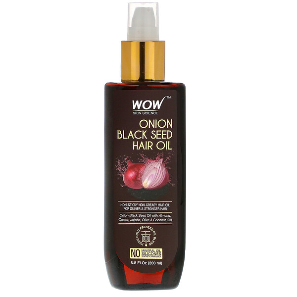 Onion Black Seed Hair Oil, 6.8 fl oz (200 ml)