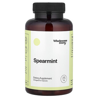 Wholesome Story, Hierbabuena, 1000 mg, 90 cápsulas vegetales (333 mg por cápsula)